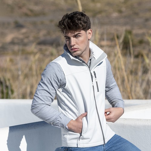 white Chaleco Persol