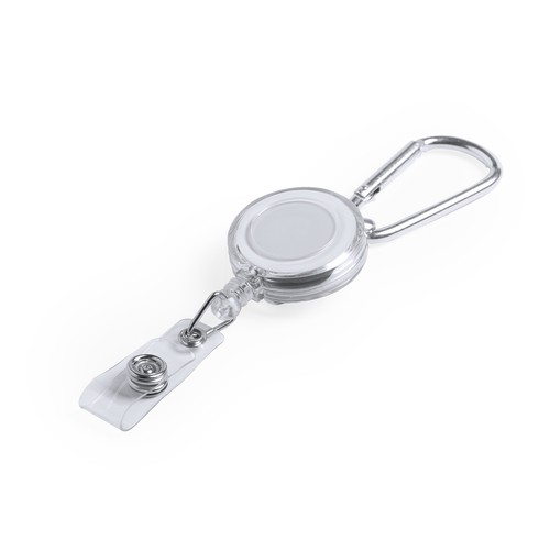 white Portacreditaciones Bosur