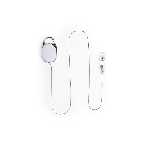 white Portacreditaciones Napper