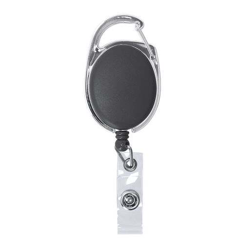 black Portacreditaciones Napper