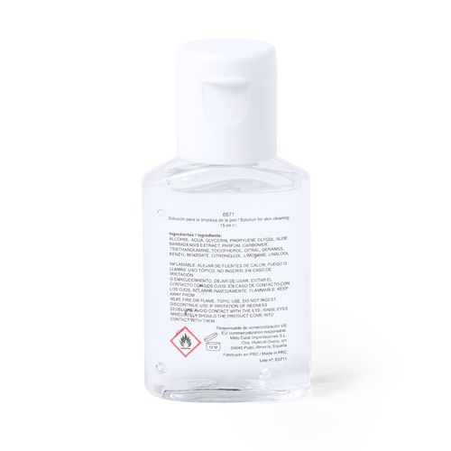 white Gel Hidroalcohólico Bradul