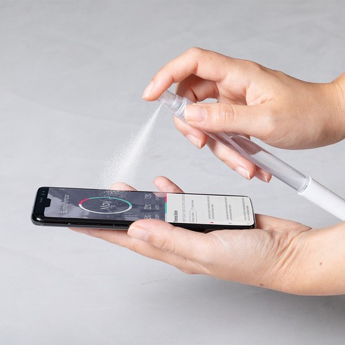 white Bolígrafo Pulverizador Dixter