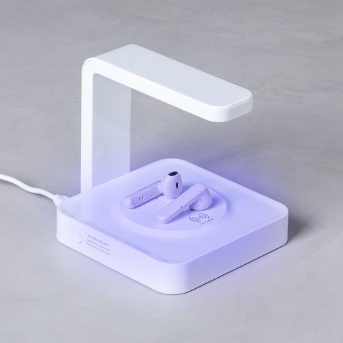 white Lámpara Esterilizadora UV Cargador Blay