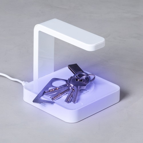 white Lámpara Esterilizadora UV Cargador Blay