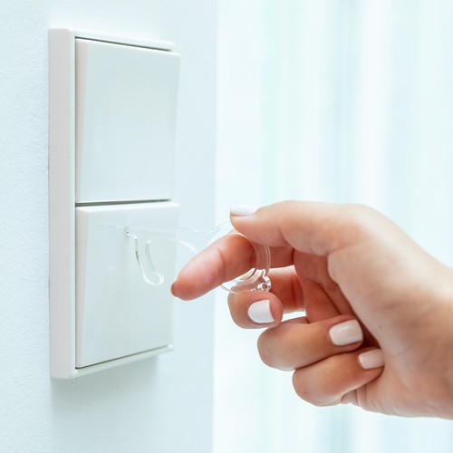 transparente Llavero Anticontact Napil