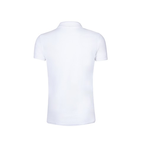 white Polo Adulto Blanco
