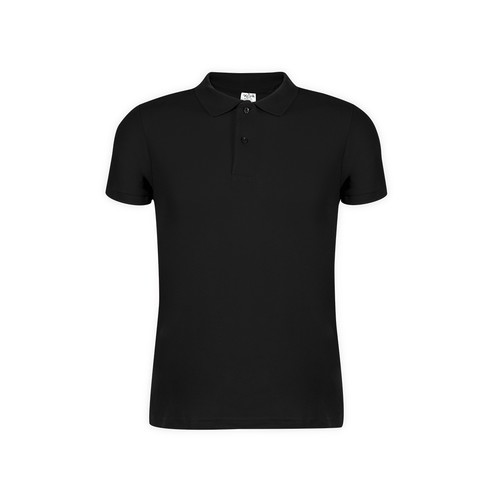 black Polo Adulto Color