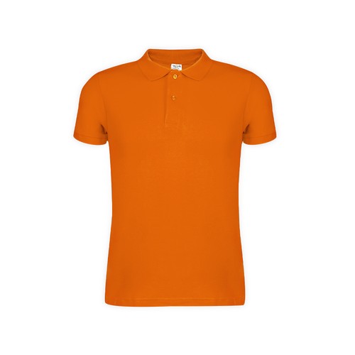 orange Polo Adulto Color