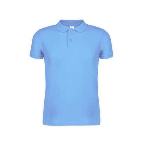 azul claro Polo Adulto Color