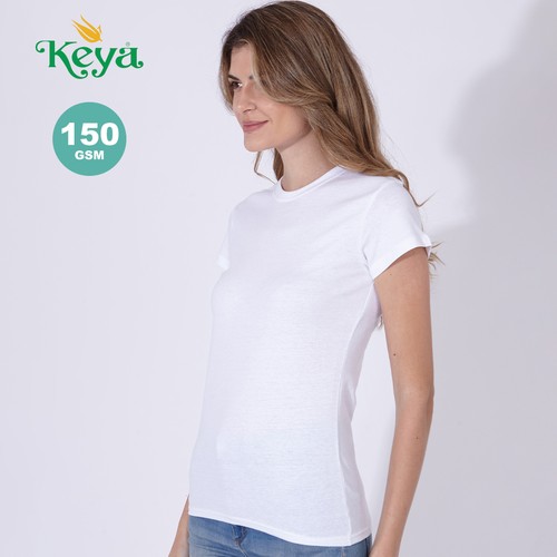 T-Shirt Femme Blanc "keya" WCS150 - 2