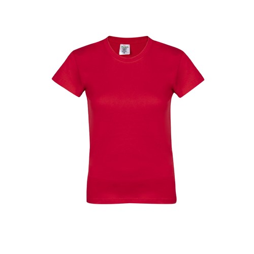 azul claro Camiseta Mujer Color