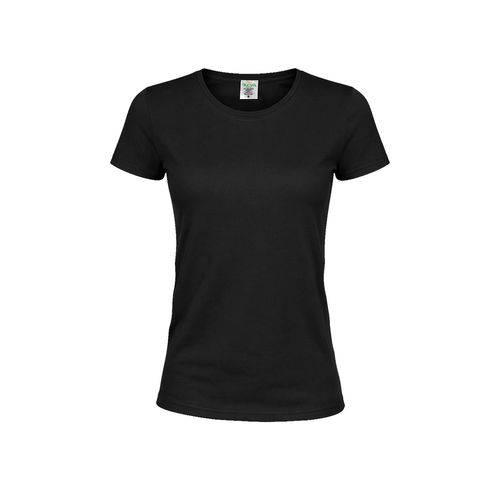black Camiseta Mujer Color