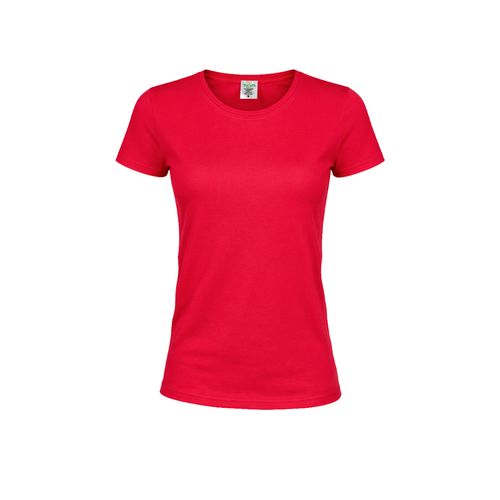red Camiseta Mujer Color