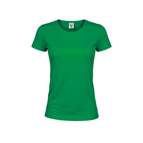 green Camiseta Mujer Color