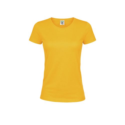 dorado Camiseta Mujer Color