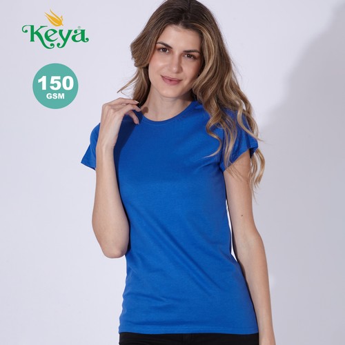 T-Shirt Femme Couleur "keya" WCS150 - 2