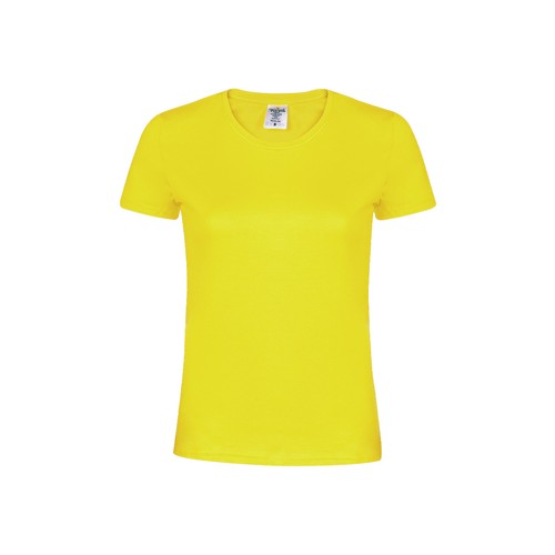 yellow Camiseta Mujer Color