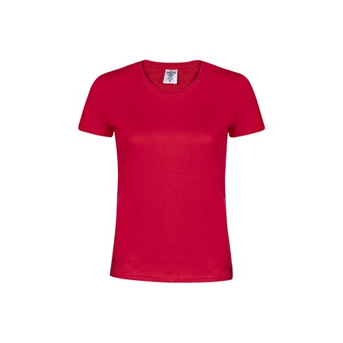 azul claro Camiseta Mujer Color
