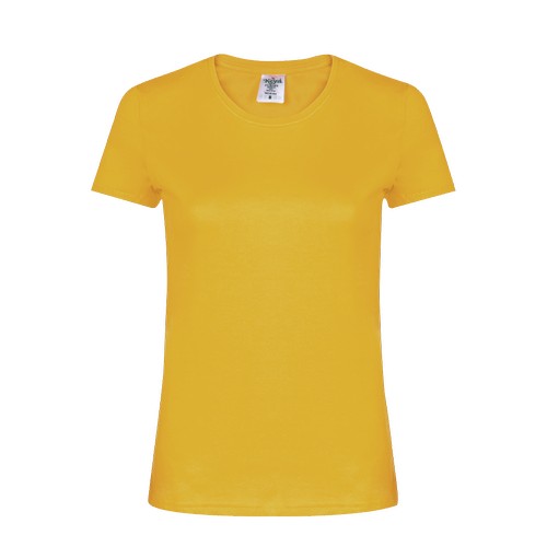 orange Camiseta Mujer Color