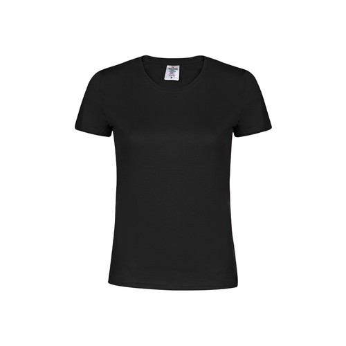 black Camiseta Mujer Color