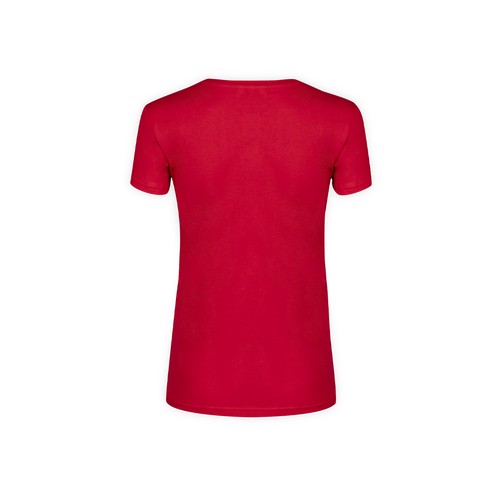 red Camiseta Mujer Color