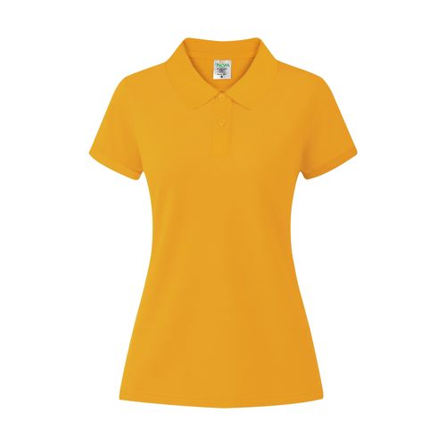 dorado Polo Mujer Color