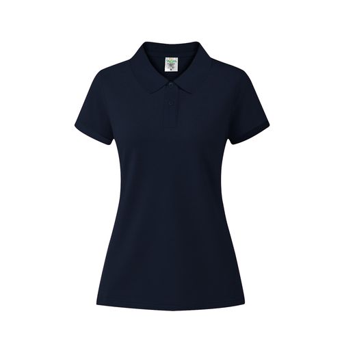 azul marino oscuro Polo Mujer Color