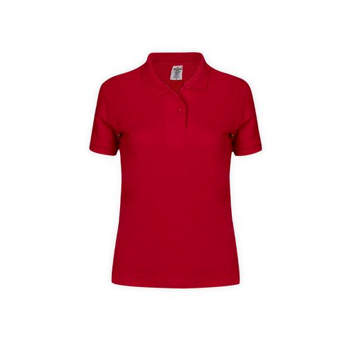orange Polo Mujer Color