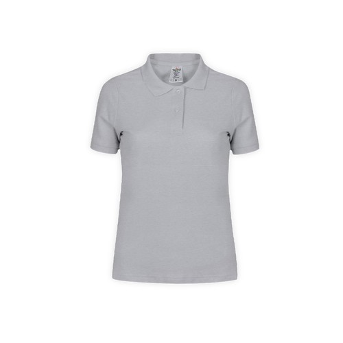 gray Polo Mujer Color