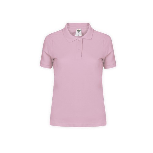 pink Polo Mujer Color