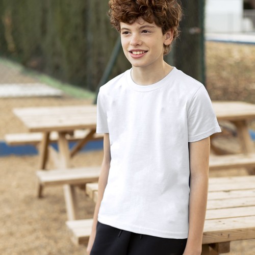 Camiseta Niño Blanca 