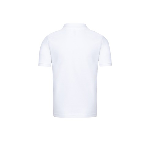 white Polo Niño Blanco