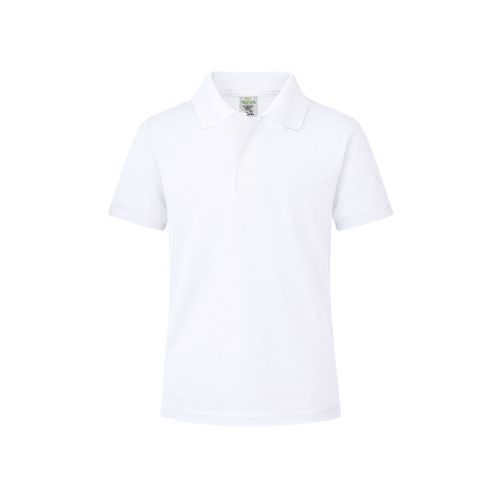 white Polo Niño Blanco