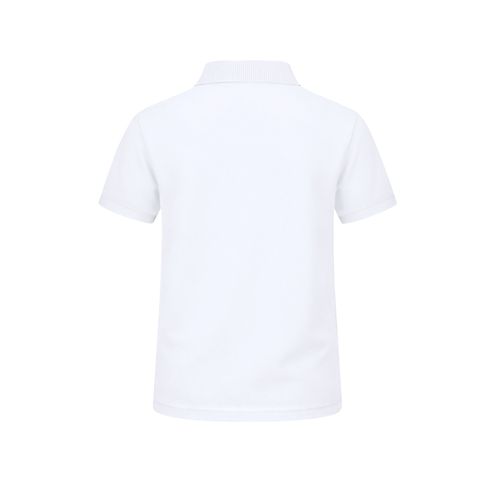 white Polo Niño Blanco