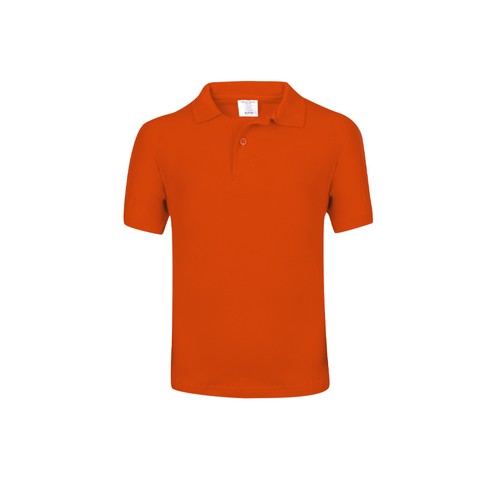 orange Polo Niño Color
