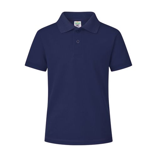 azul marino Polo Niño Color