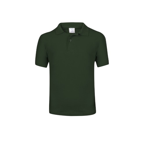verde botella Polo Niño Color