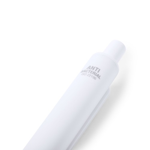 white Bolígrafo Antibacteriano Doret