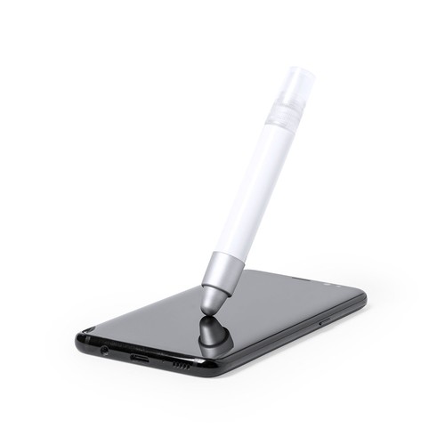 white Bolígrafo Antibacteriano Multifunción Fruk