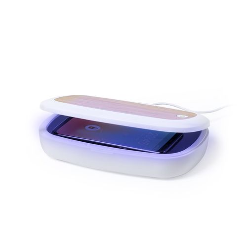 white Caja Esterilizadora UV Cargador Strey
