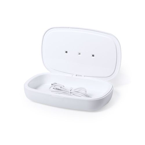 white Caja Esterilizadora UV Cargador Strey