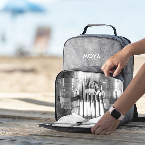 gray Mochila Nevera Picnic Kazor