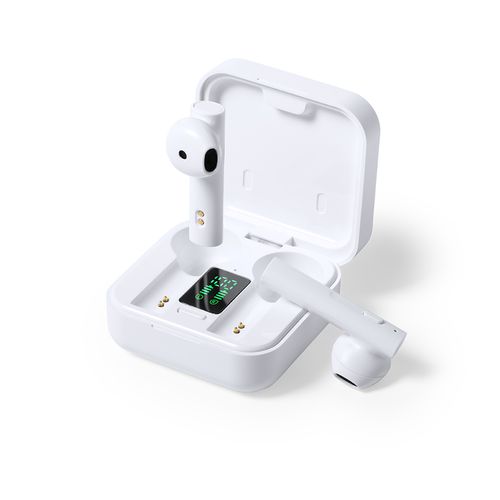white Auriculares Vinzer
