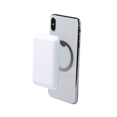 white Power Bank Vekmar