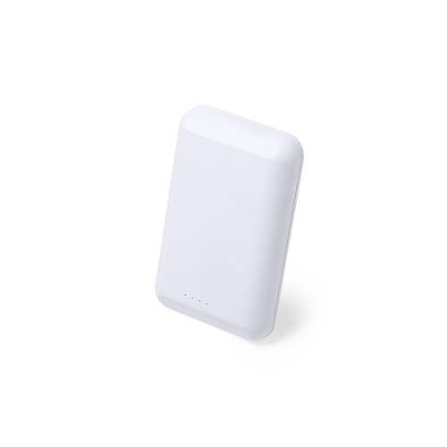 white Power Bank Vekmar
