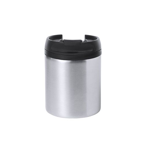 plateado Vaso Térmico Zirgul