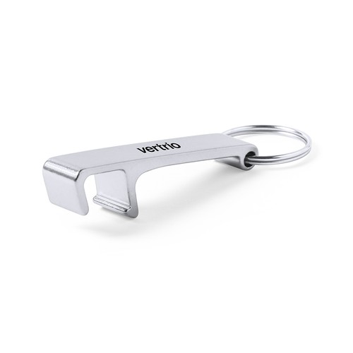 plateado Llavero Multifunción Delfis