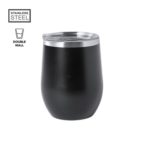 black Vaso Térmico Bobby