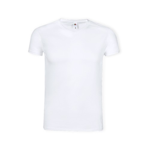CAMISETA ADULTO BLANCA ICONIC V-NECK