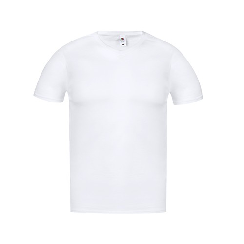T-Shirt Adulte Blanc Iconic V-Neck - 3